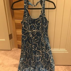 Blue Floral Dress